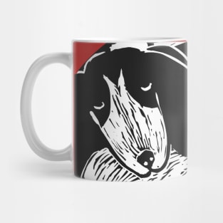 Dog and Cat Take a Nap Mug